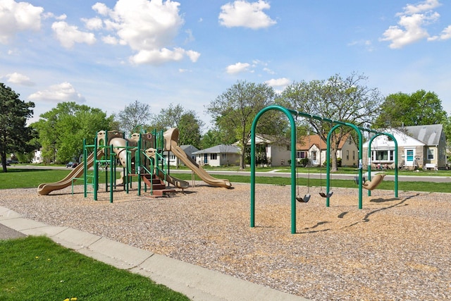 3544 Lee Ave N, Crystal, MN 55422 - view of community jungle gym
