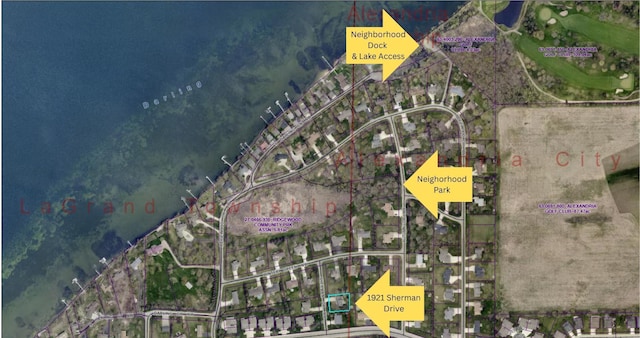 1921 Sherman Dr NW, Alexandria, MN 56308 - aerial map of property and surrounding area