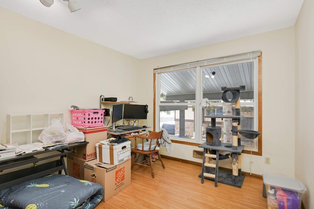 11110 Utica Ave S, Bloomington, MN 55437 - office area with wood finished floors and baseboards