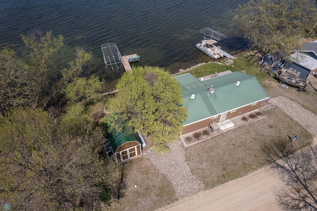 38603 Cozy Cove Rd, Dead Lake Twp, MN 56528 - aerial view of property and surrounding area featuring a large body of water