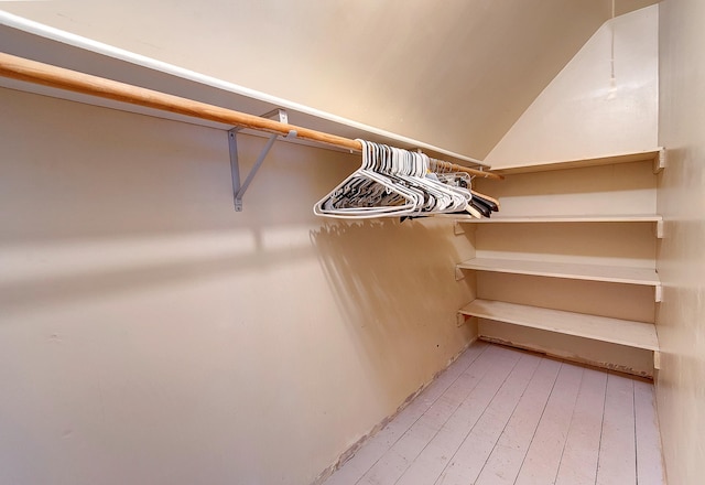 624 Main St, West Concord, MN 55985 - walk in closet featuring light wood-type flooring