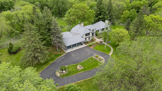 5510 Heather Dr SW, Rochester Twp, MN 55902 - view of subject property featuring a heavily wooded area
