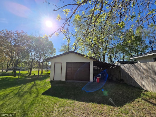 12115 Ramsey St, Becker, MN 55308 - garage with a garage