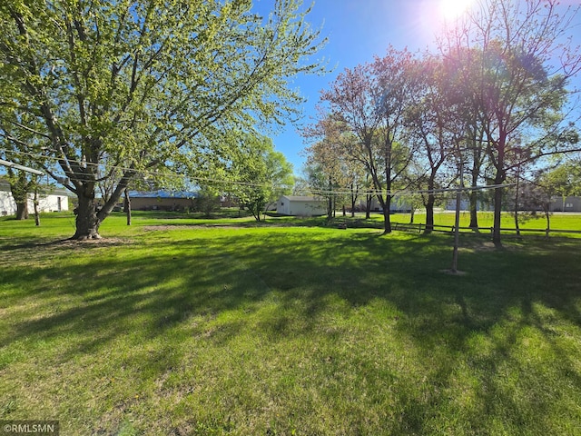 12115 Ramsey St, Becker, MN 55308 - view of green lawn