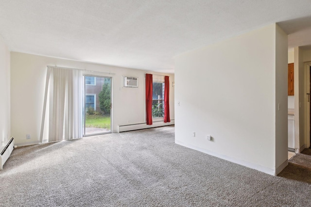 910 6th St S Unit 3, Hopkins, MN 55343 - carpeted empty room with baseboard heating and baseboards