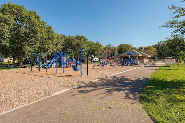 910 6th St S Unit 3, Hopkins, MN 55343 - view of community jungle gym