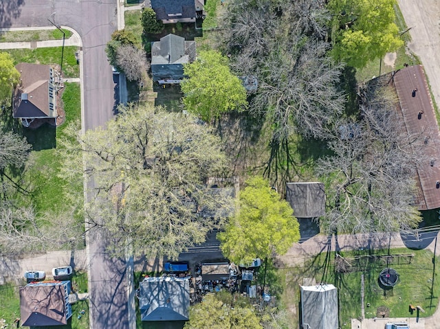 aerial view of property's location