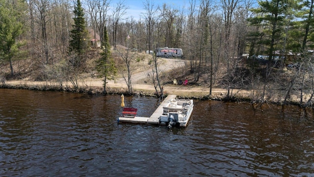 25185 Moreau Rd, Aitkin, MN 56431 - dock featuring a water view