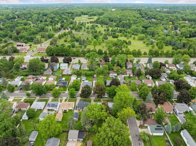 805 California Ave W, Saint Paul, MN 55117 - drone / aerial view