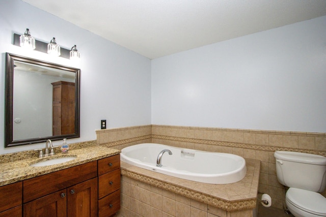 147 Waynesborough Way, Mankato, MN 56001 - full bath featuring toilet, a bath, and vanity