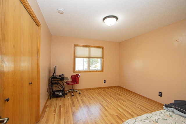 147 Waynesborough Way, Mankato, MN 56001 - bedroom with light wood-style flooring, baseboards, and a closet
