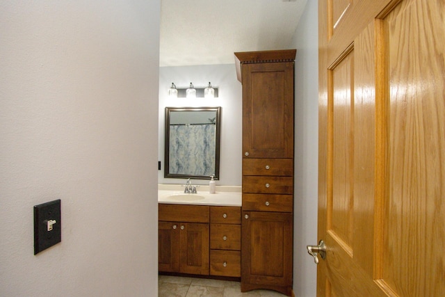147 Waynesborough Way, Mankato, MN 56001 - bathroom with vanity and tile patterned floors