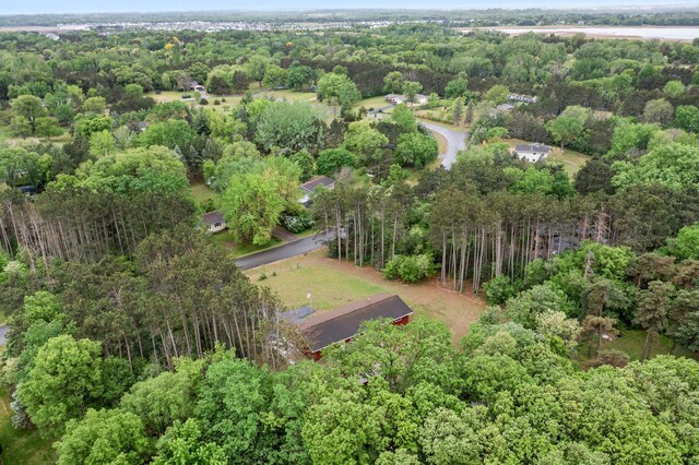 8251 158th Ln NW, Ramsey, MN 55303 - aerial view of property's location featuring a forest