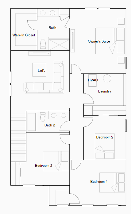 22654 Isla Way, Rogers, MN 55374 - floor plan / room layout