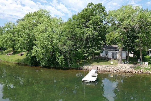 43084 335th Ave, Dora Twp, MN 56528 - dock with a water view
