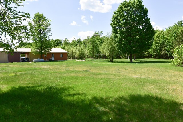 42608 Long Lake Rd, Ottertail, MN 56571 - view of yard with a carport