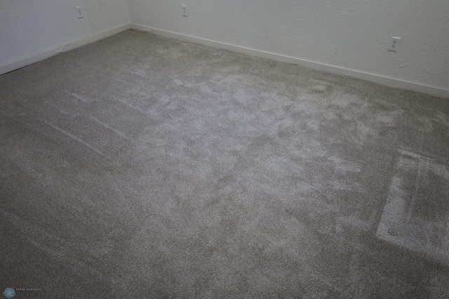 detailed view of carpet and baseboards