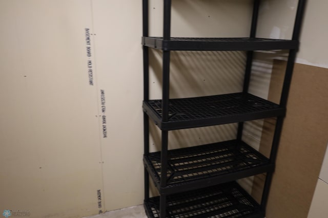 view of storage