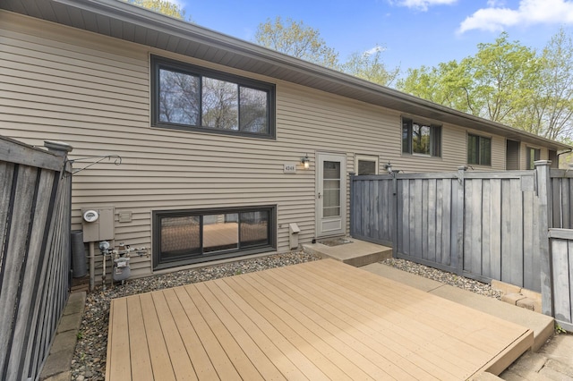 4348 Arden View Ct, Arden Hills, MN 55112 - wooden deck featuring fence