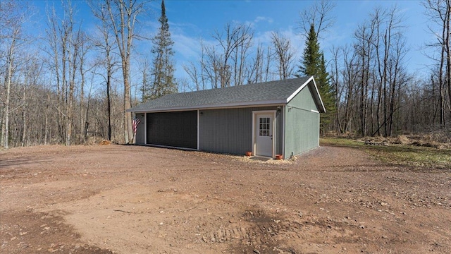 65770 Big Pine Rd, Finlayson, MN 55735 - view of detached garage