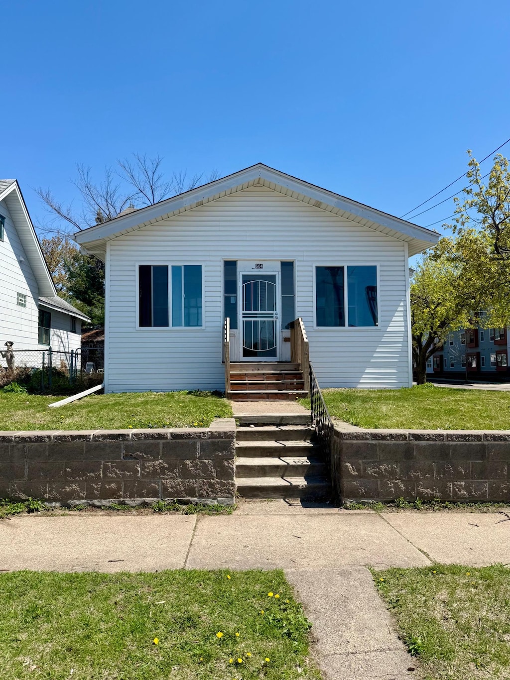 view of bungalow