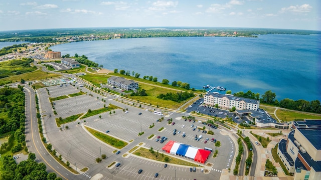 715 Lake Shore Dr NE Unit 105, Bemidji, MN 56601 - drone / aerial view of a nearby body of water