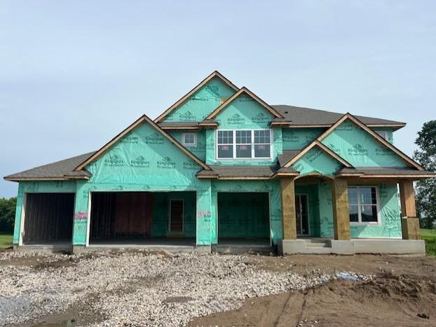15710 112th Ave N, Dayton, MN 55369 - property under construction featuring driveway and an attached garage