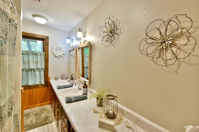 5151 99th Ave, Clear Lake, MN 55319 - bathroom with double vanity
