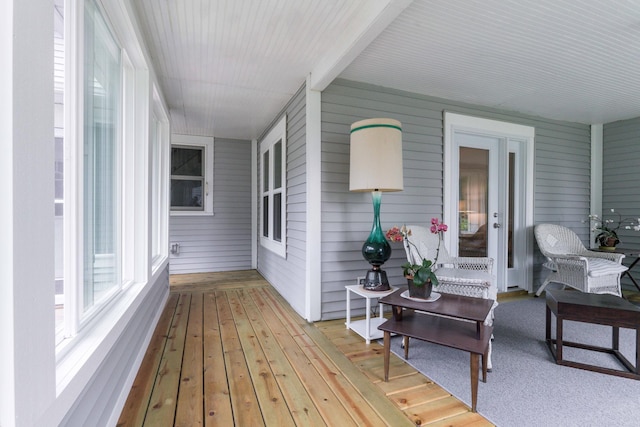 15126 Tumuli Rd, Dalton, MN 56324 - view of deck