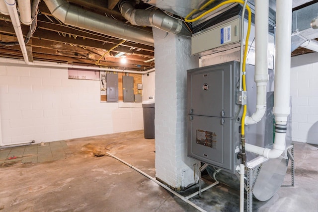 15126 Tumuli Rd, Dalton, MN 56324 - utility room featuring electric panel