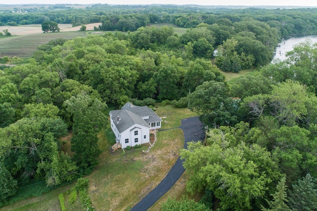 15126 Tumuli Rd, Dalton, MN 56324 - aerial overview of property's location featuring a forest