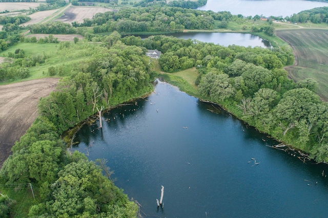 15126 Tumuli Rd, Dalton, MN 56324 - aerial view of property's location with a large body of water