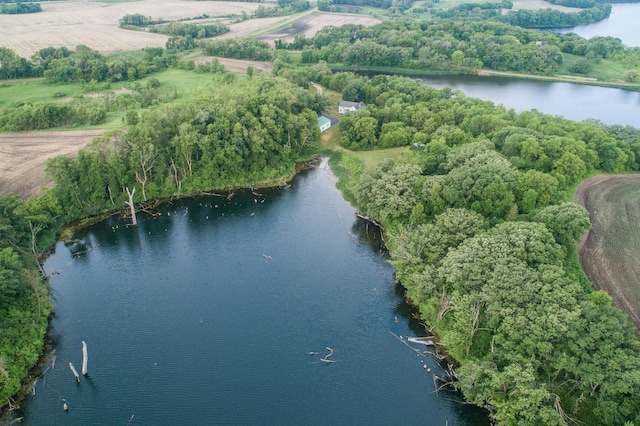 15126 Tumuli Rd, Dalton, MN 56324 - bird's eye view of a nearby body of water