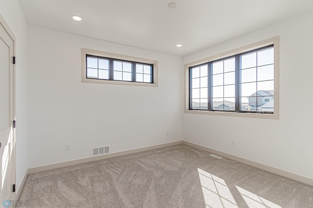 8820 Northern Lights Ave, Fargo, ND 58047 - carpeted empty room with baseboards and recessed lighting