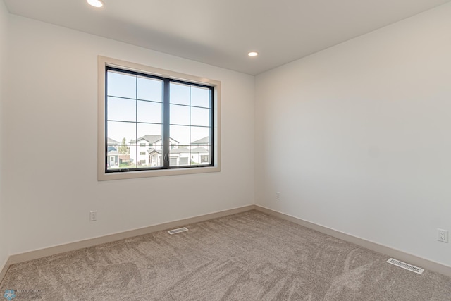 8820 Northern Lights Ave, Fargo, ND 58047 - carpeted spare room featuring recessed lighting and baseboards