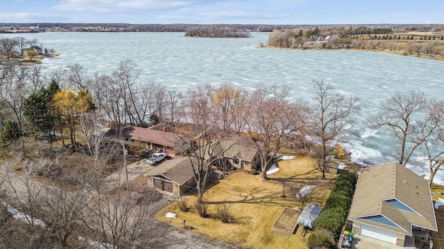 1683 Hansack Ave NE, Saint Michael, MN 55376 - view from above of property featuring a large body of water