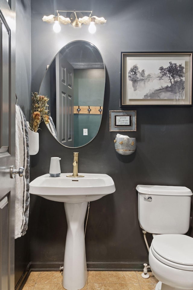343 Primrose Path, Bayport, MN 55003 - bathroom featuring toilet and tile patterned flooring