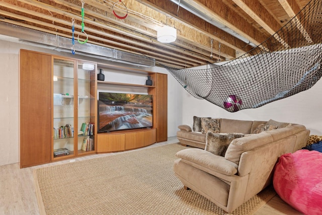 343 Primrose Path, Bayport, MN 55003 - cinema room with wood finished floors
