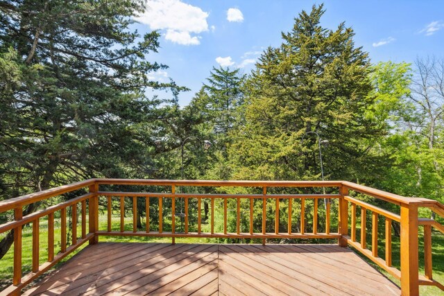 view of deck