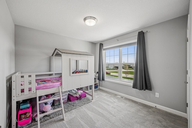 104 Hummingbird Way, Delano, MN 55328 - carpeted bedroom with baseboards and a textured ceiling