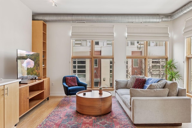 2845 Colfax Ave S Unit W202, Minneapolis, MN 55408 - living room featuring light wood-style flooring