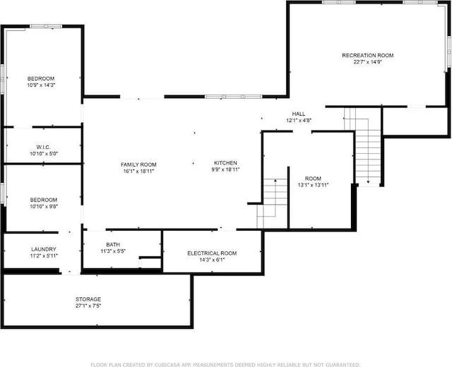 1704 156th St, Erin Prairie Twp, WI 54017 - view of room layout