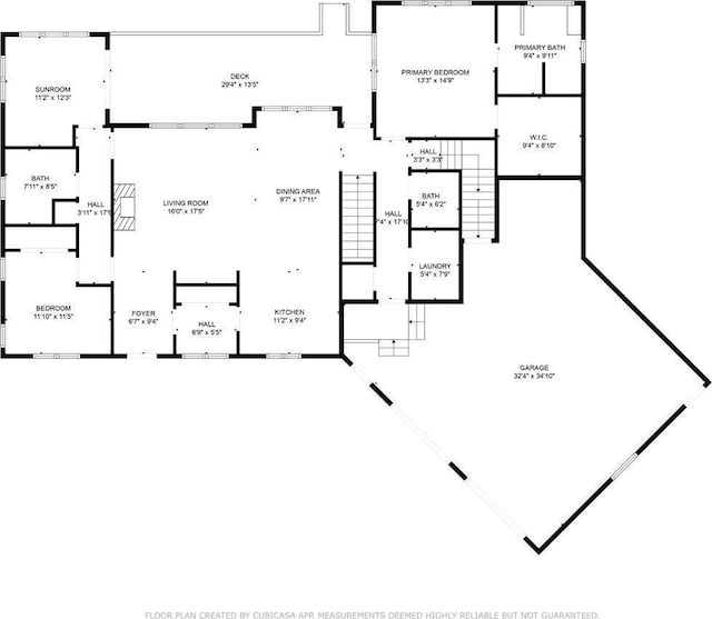 1704 156th St, Erin Prairie Twp, WI 54017 - view of room layout