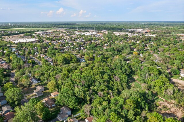 13367 Martin St NW, Andover, MN 55304 - aerial view of property and surrounding area featuring a heavily wooded area