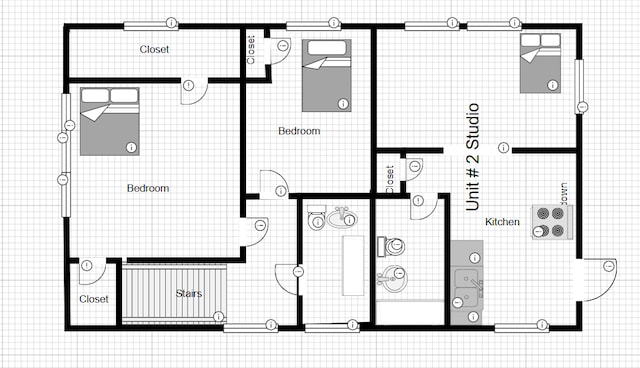 1743 7th St E, Saint Paul, MN 55106 - room layout