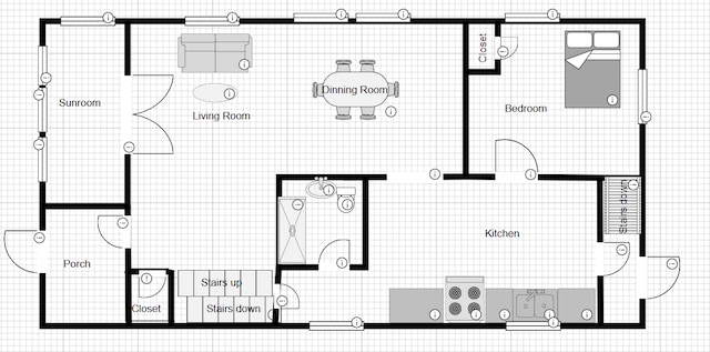 1743 7th St E, Saint Paul, MN 55106 - room layout