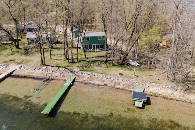 20850 Leona Beach Rd, Erie Twp, MN 56578 - view from above of property