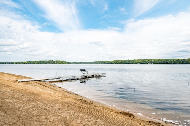 20380 Crystal Springs Loop, Harris Twp, MN 55744 - dock area featuring a water view