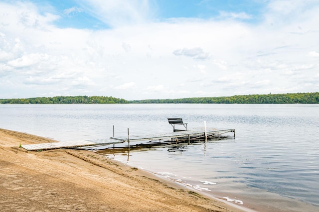 20380 Crystal Springs Loop, Harris Twp, MN 55744 - dock area with a water view