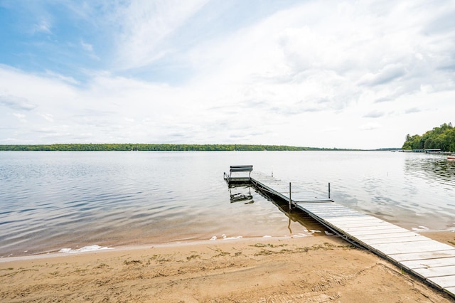 20380 Crystal Springs Loop, Harris Twp, MN 55744 - dock area with a water view